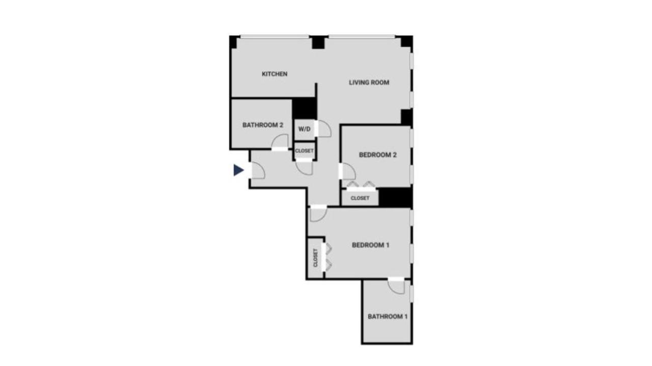 Clinton Hill 2br W Gym Pool Wd Nr Barclays Nyc-1025 Apartment *