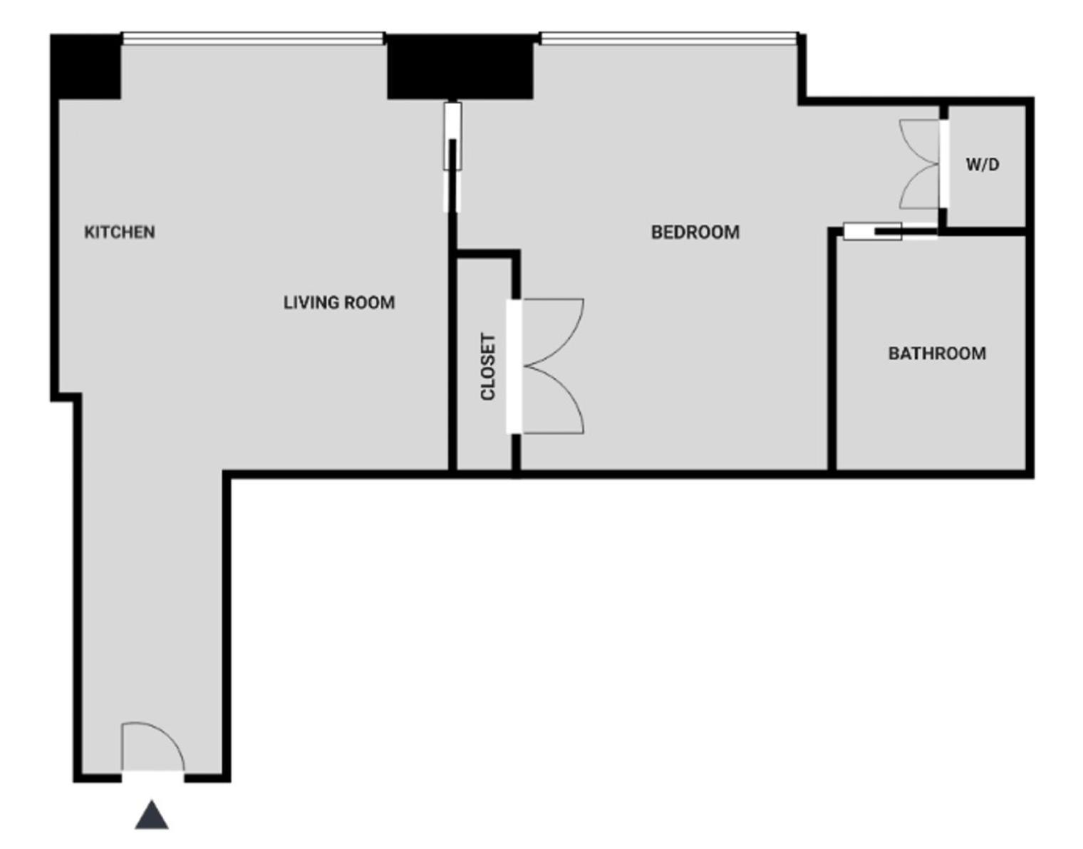 Financial District 1br W Wd Gym Elevator Nyc-1370 New York