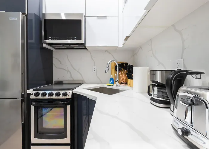 317-4A New Modern 1Br W&D Walk To Central Park