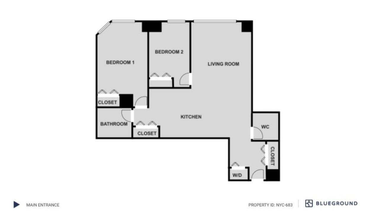 Apartment Ues 2br W Elevator Doorman Gym Nr The Met Nyc-683 New York