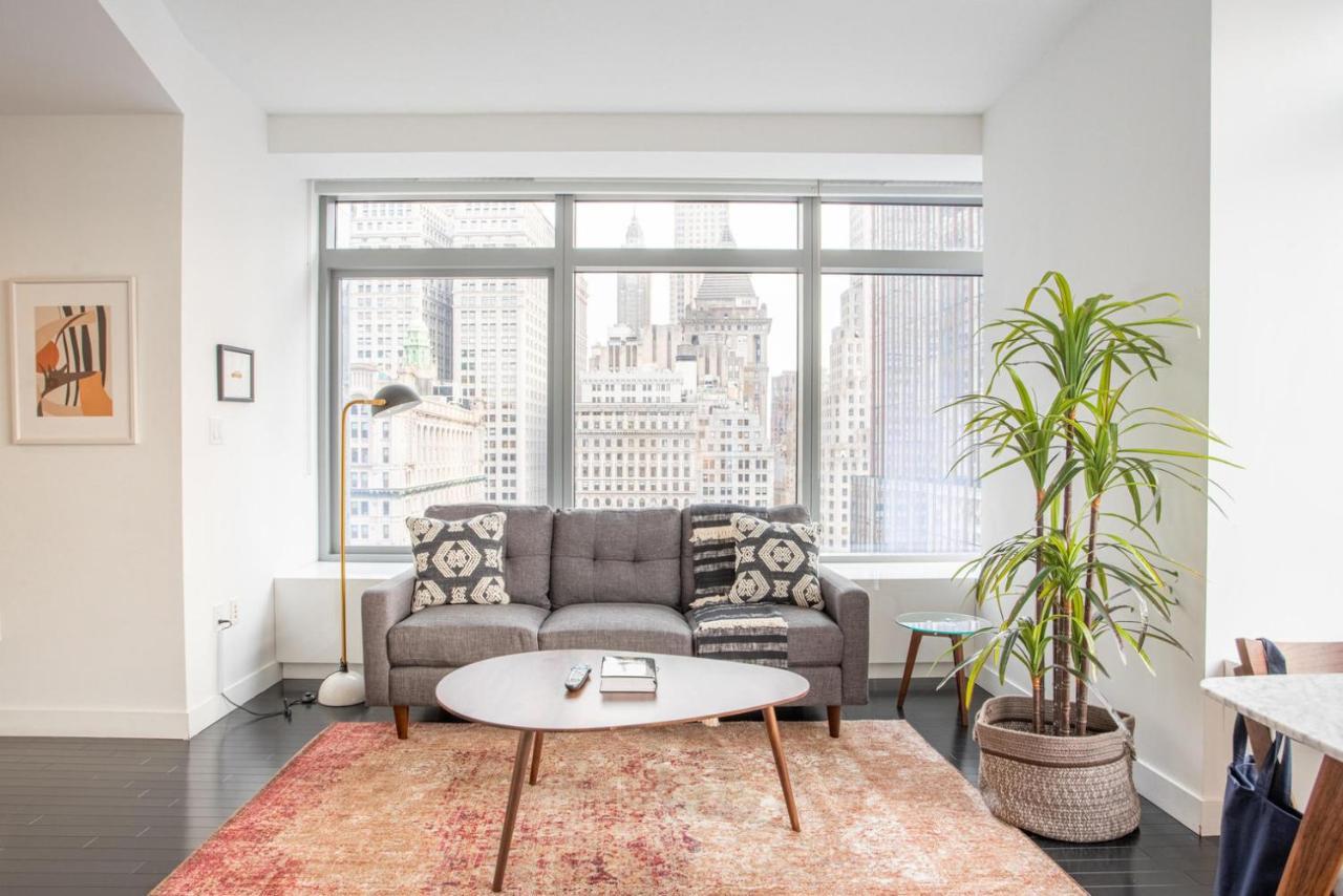 Financial District 1br W Wd Gym Elevator Nyc-1361 * New York