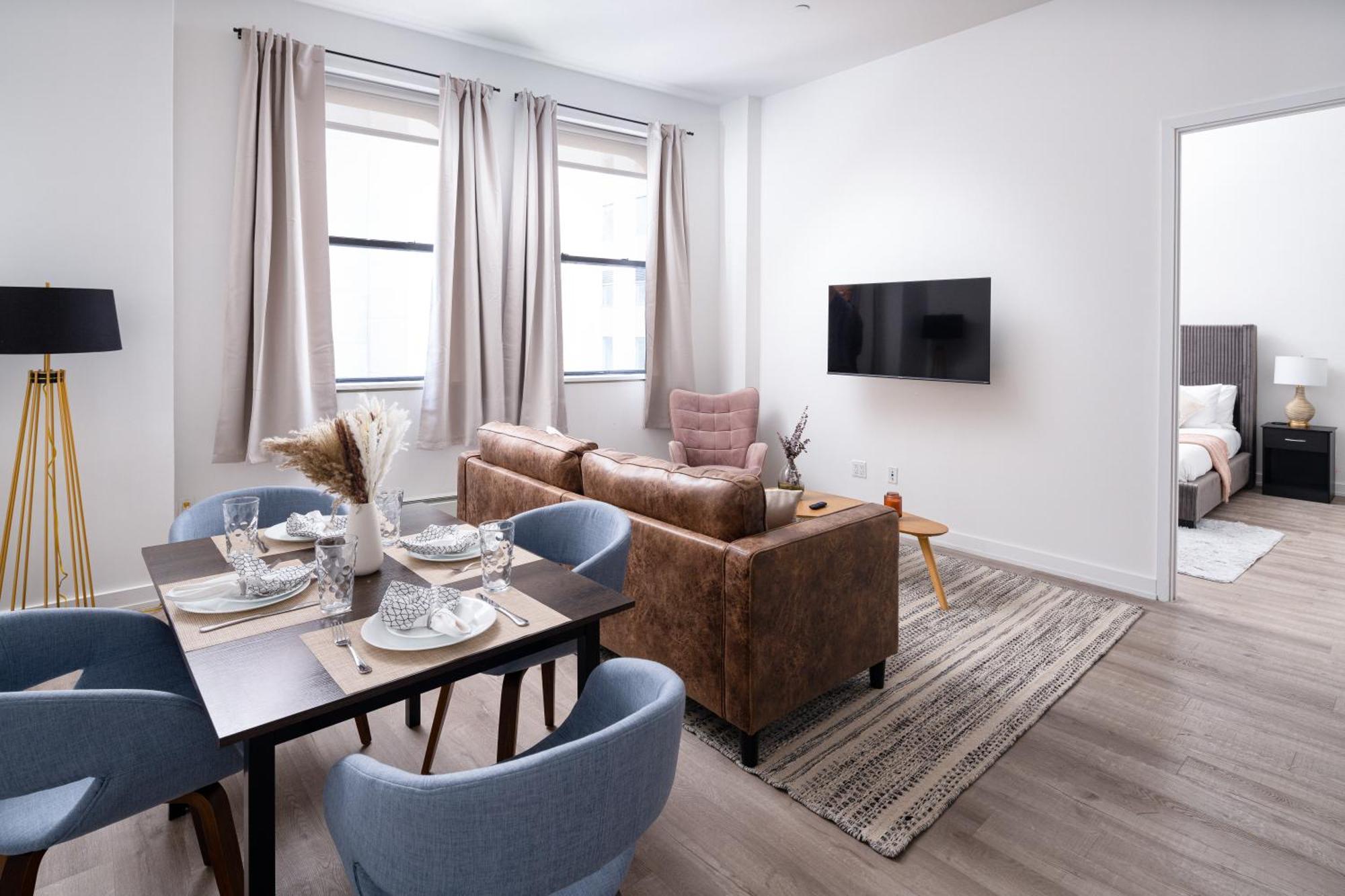 Apartment Chic 1bd With Rooftop W/d In Unit Downtown New York
