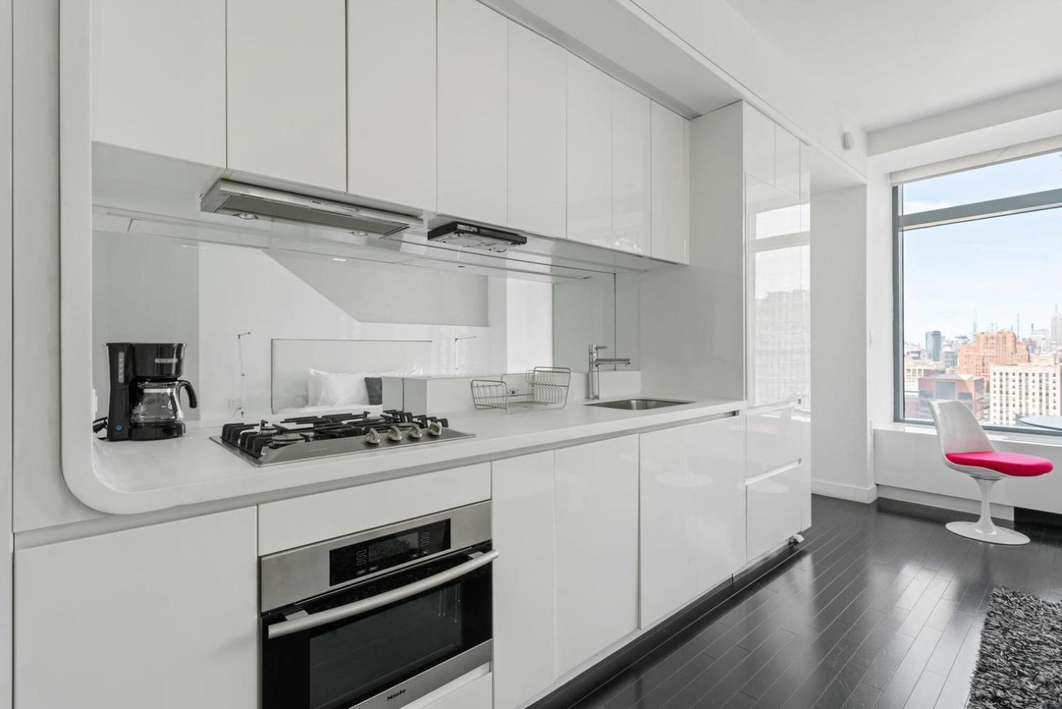 Financial District 1br W Wd Gym Elevator Nyc-1376 *