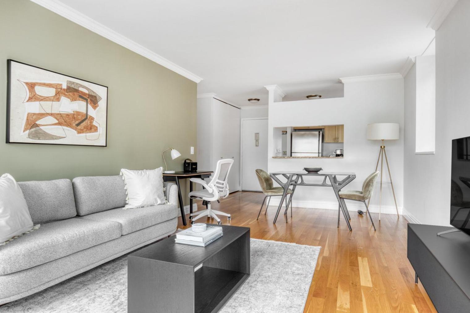 Apartment Midtown 1br W Dm Elevator Gym Nr Times Sq Nyc-799