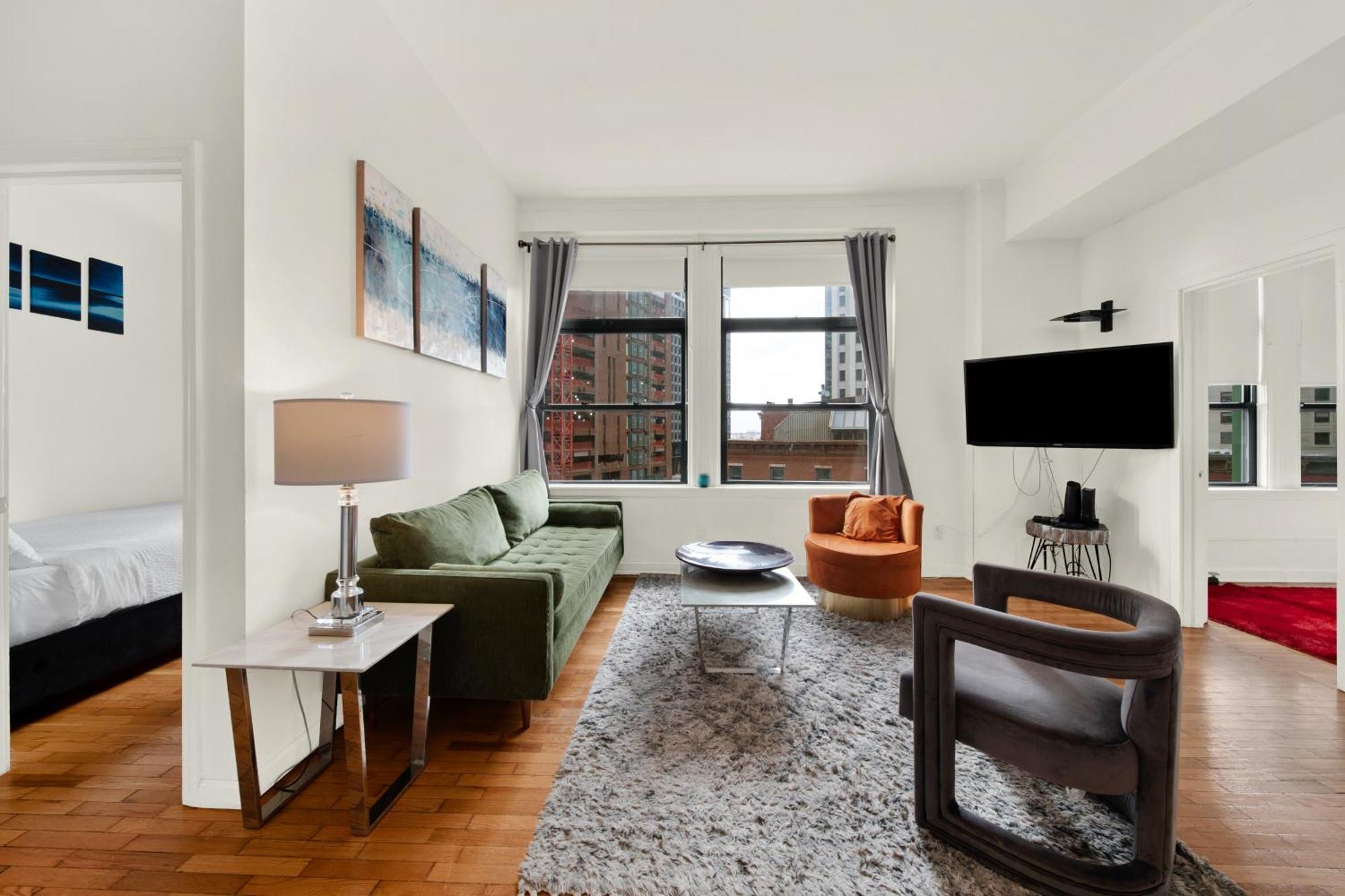Four Bedroom Penthouse With Views Of Statue Of Liberty