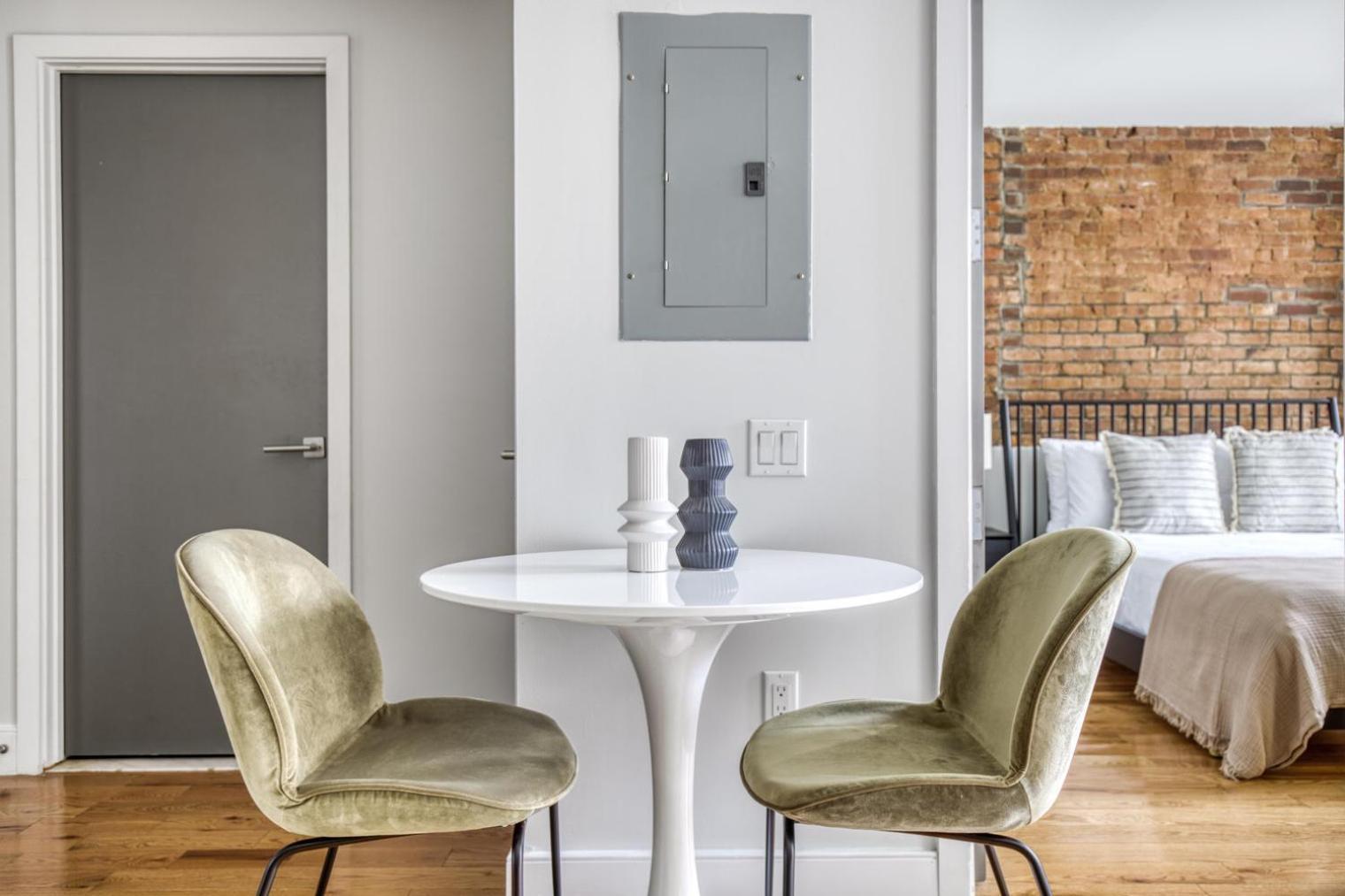 Apartment Downtown Bk 1br W Roof Gym Nr Train Nyc-698 New York