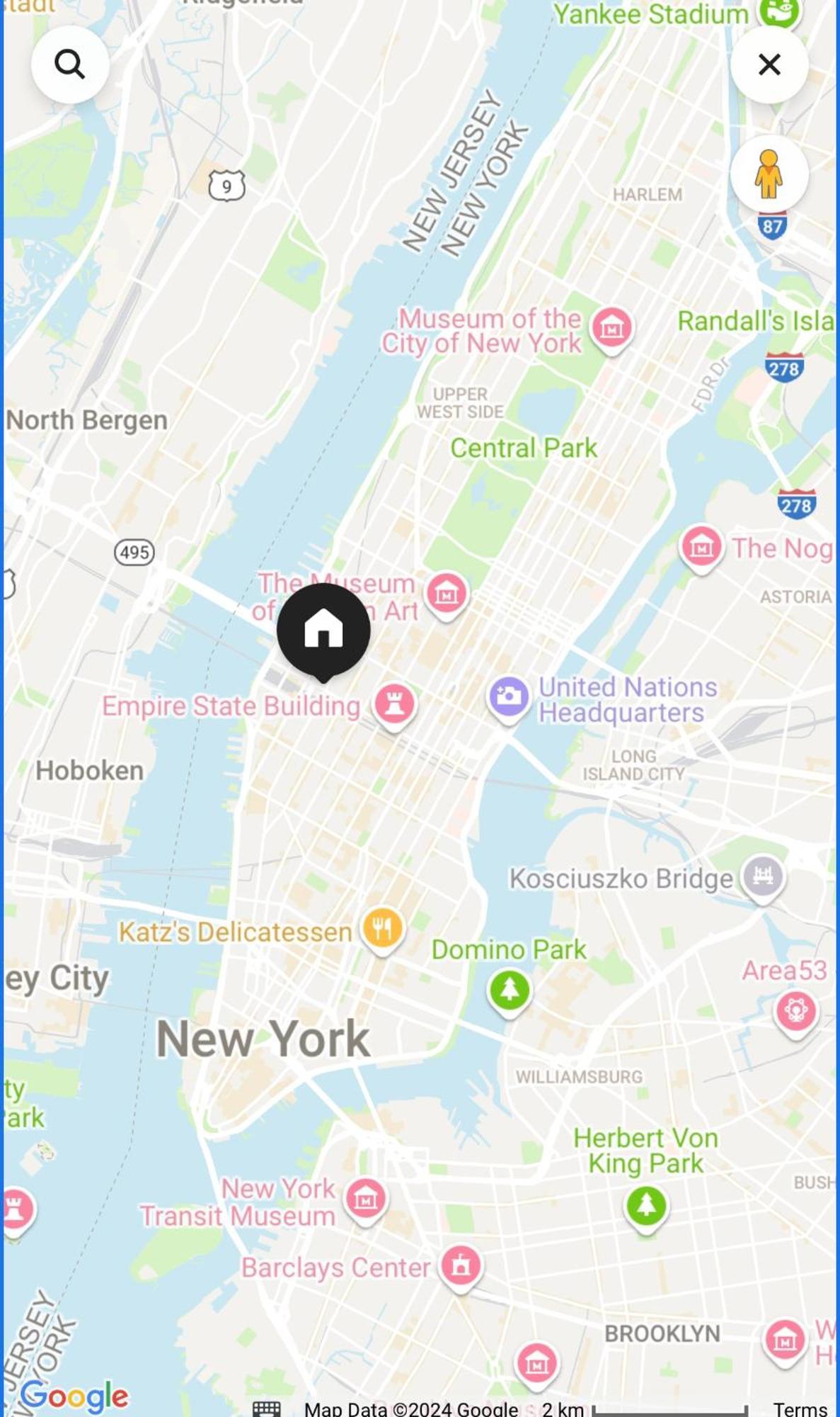 Hudson Sky Line Manhattan 2 Bedrooms Location New York