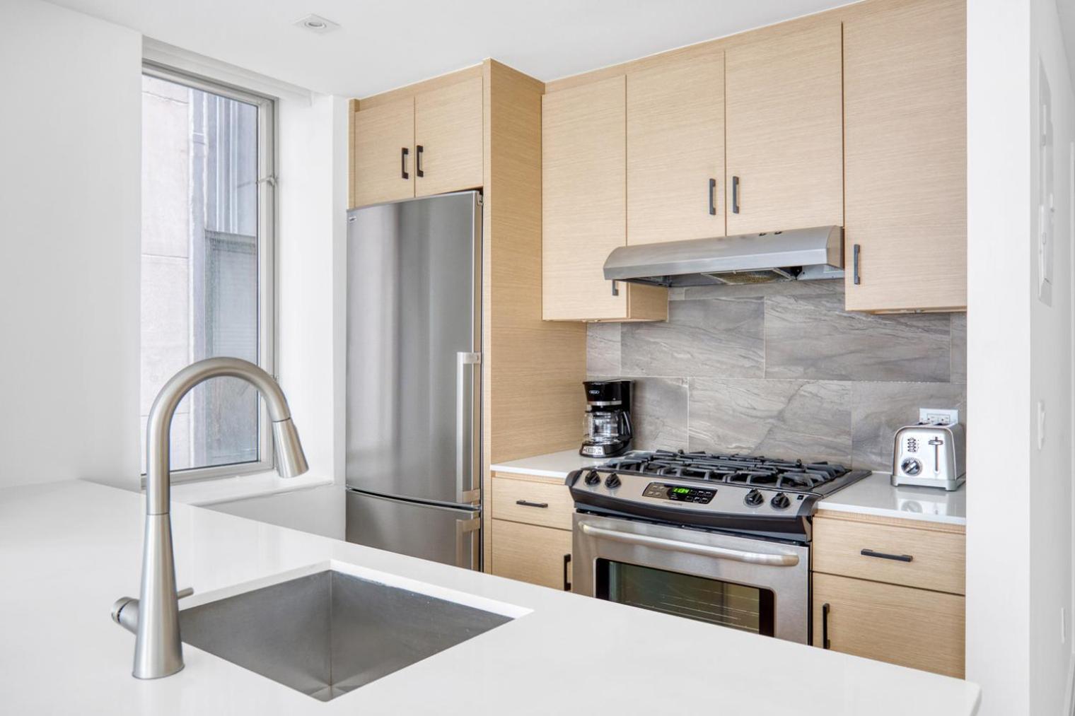 Apartment Fidi 1br W Wd Doorman Elevator Roof Nyc-770 New York