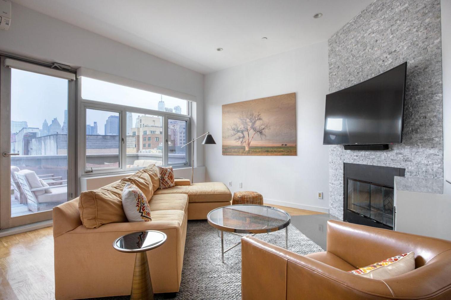 Apartment Nolita 2br W 3 Terraces Elevator Wd Nr Soho Nyc-1292 *