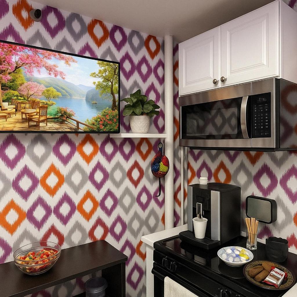 Modern Xl Queen Room Comfort & Character In Harlem Apartment *