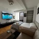 Modern Studio With Private Bathroom And Kitchen