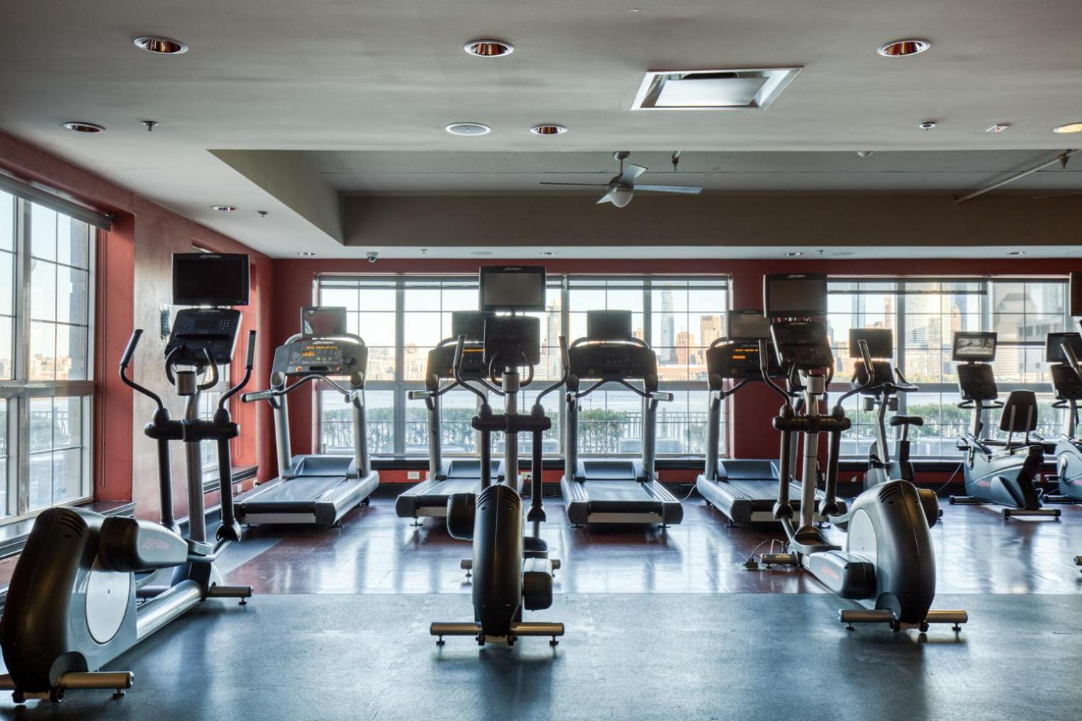 Apartment Jersey City 2br W Wd Gym Elevator Nr Path Nyc-672 *