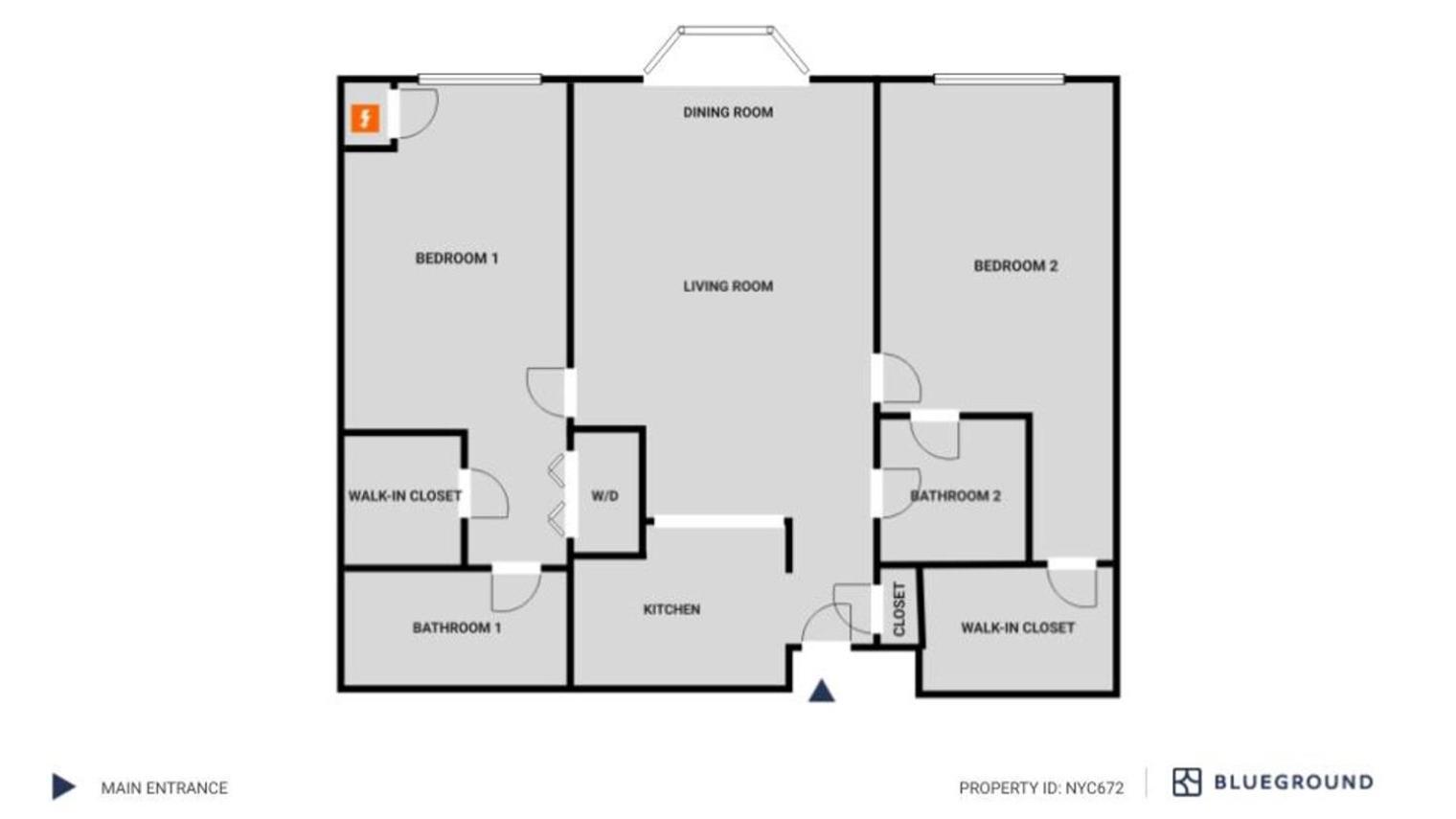 Jersey City 2br W Wd Gym Elevator Nr Path Nyc-672 * New York